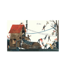 Load image into Gallery viewer, inside page of Home book by Carson Ellis 
